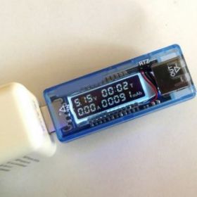 USB Измеритель Заряда Тока Напряжения Времени
