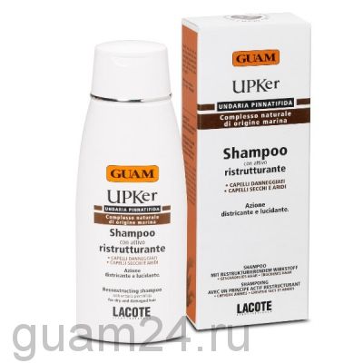 GUAM Шампунь для восстановления сухих секущихся волос Guam UPKer, 200 мл код (0626)