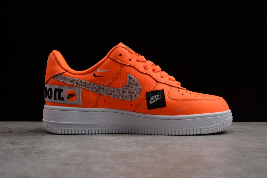 air force 1 low orange just do it