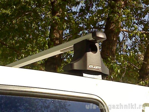 Багажник на крышу UAZ Patriot, Атлант, прямоугольные дуги