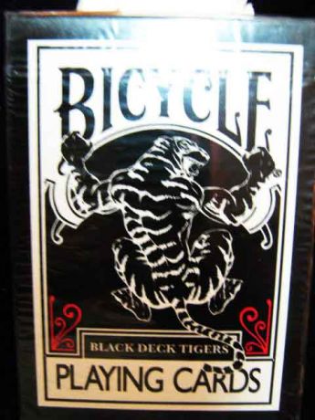 Bycicle Tiger (черные) с красн. знаками