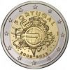 10 лет евро Португалия 2 евро 2012