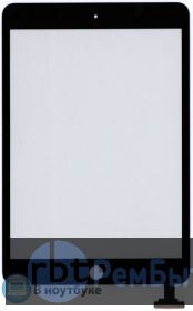 Сенсорное стекло (тачскрин) для Ipad mini черное
