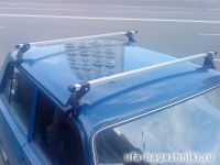 Багажник на крышу на ВАЗ 2101-07 (Атлант, Россия) - алюминиевые дуги