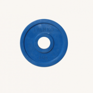 Диск цветной обрезиненный Ivanko Johns 2,5кг (Д-51-мм) Ромашка (71023c)