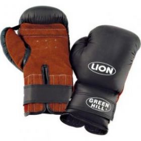 Перчатки боксерские Тренировочные Green Hill Lion 8,10,12,14,16 унций