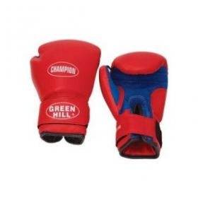 Перчатки боксерские Тренировочные Green Hill Champion 10,12,14,16 унций