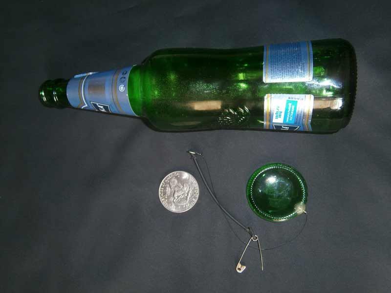 Фокус с монетой в бутылке