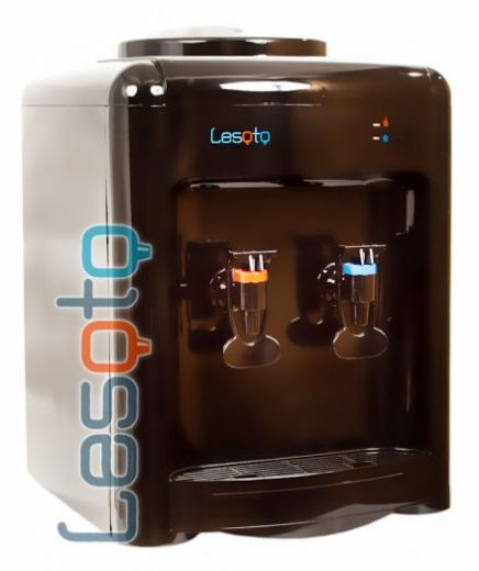 Кулер для воды Lesoto 36ТD c охлаждением. Черный цвет