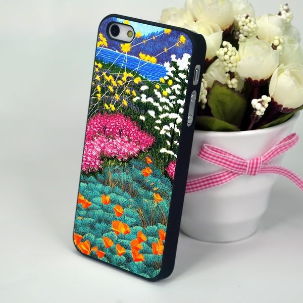 Чехол-накладка для iPhone 4, 4S "Flowers Dream"