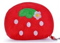 сумочка-кошелек для ребенка Клубничка
