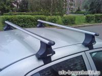 Багажник на крышу Toyota Corolla, Атлант, аэродинамические дуги