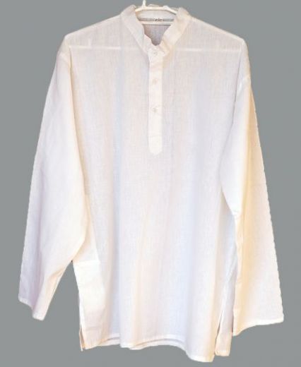 белая мужская этническая рубаха, 900 руб.