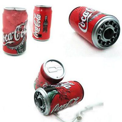 USB колонка в форме газировки Coca-Cola, Fanta, Sprite, Pepsi, 7UP, FM, TF SD