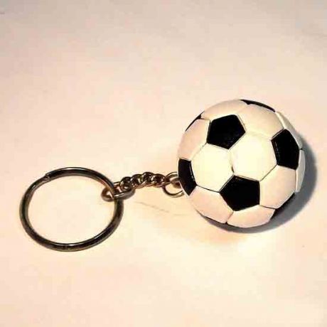 Брелок  футбольный мяч ( D-4см )