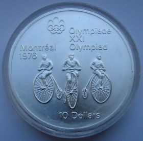 Велосипед.XXI Олимпийские игры в Монреале`76.10 Долларов .1974