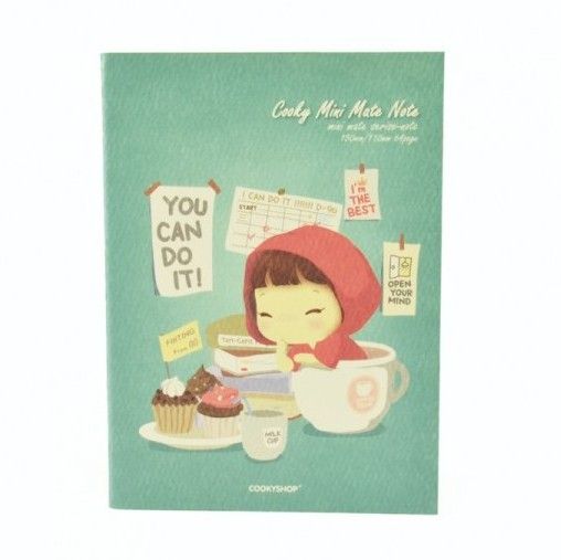 Мини-тетрадь "Cooky Mini Mate Note" - Mint