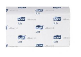 Полотенца бумажные Tork Advanced, 2 слоя, ZZ сложение, 5 х 200 шт.