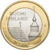 Хяме IX - Каменные церкви Янаккалы 5 евро Финляндия 2013