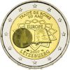 50 лет подписания Римского договора 2 евро Люксембург 2007