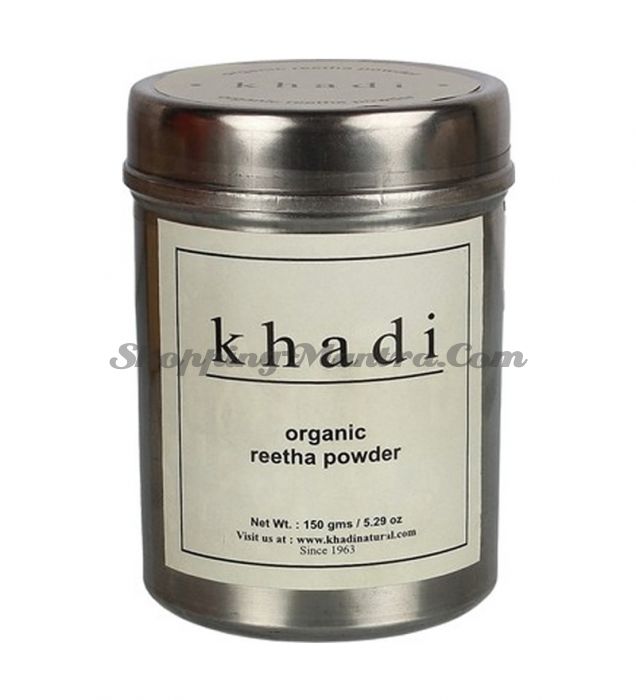 Ритха (Мыльный орех) в порошке для волос Кхади (Khadi Organic Reetha Powder)