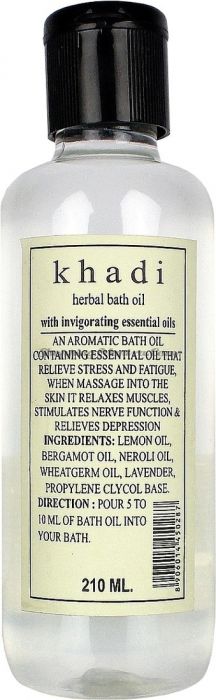 Масло для ванны на натуральных травах с эфирными маслами (Khadi Bath Oil with Essential Oils)