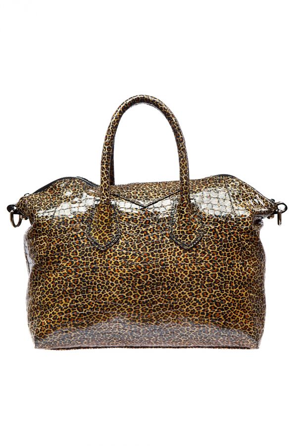 Леопардовая сумка с мелкими пятнами 3019-08