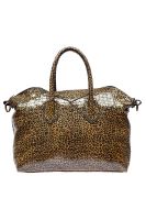 Леопардовая сумка с мелкими пятнами