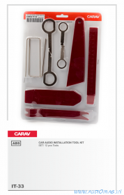 Carav IT-33 набор инструментов для установщика (12 предметов)