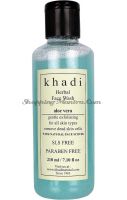 Khadi Herbal Aloe Vera Face Wash With Scrub