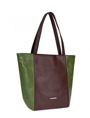 Зелёно-коричневая сумка Pimobetti 12827B1-W1-01-00004856