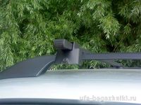 Багажник (поперечины) на рейлинги на Chevrolet Niva, Атлант, стальные дуги