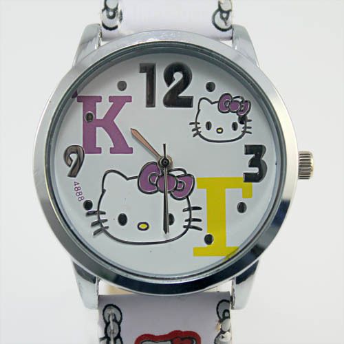 Часы Hello Kitty бирюзового цвета