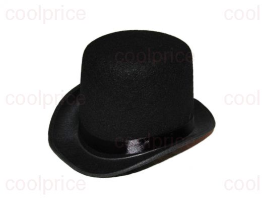 Шляпа-цилиндр, чёрная