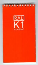 RAL K1 CLASSIC - таблица цветов