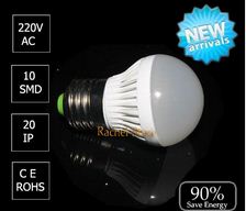 LED лампа 7w (теплый белый свет)