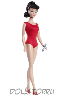 Коллекционная кукла Барби Давай играть - Let’s Play Barbie Doll — Brunette