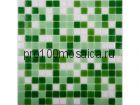 MIX11 зеленый (бумага) . Мозаика серия ECONOM , вид MIX (СМЕСИ),  размер, мм: 327*327 (NS Mosaic)