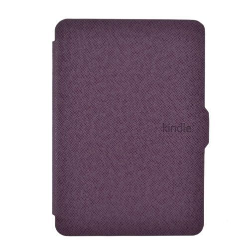 Чехол-обложка  для Amazon Kindle Paperwhite Фиолетовая (с магнитной застежкой)