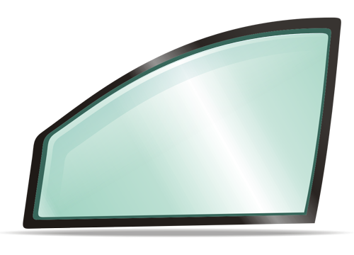 Боковое левое стекло FIAT 500 2007-