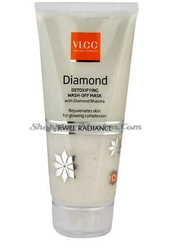 Скраб для детоксикации кожи лица с бриллиантовой пыльцой VLCC Diamond Polishing Face Scrub