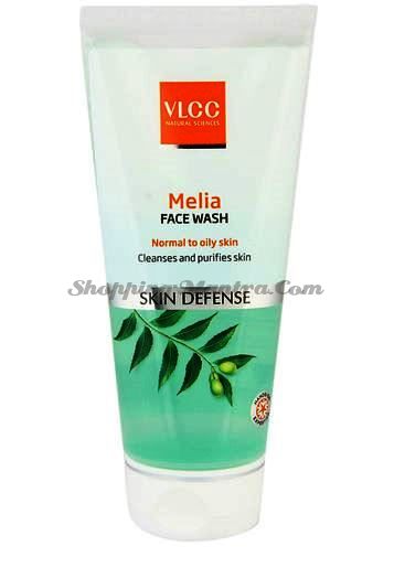Очищающий гель для умывания с экстрактом коры ним VLCC Melia Face Wash