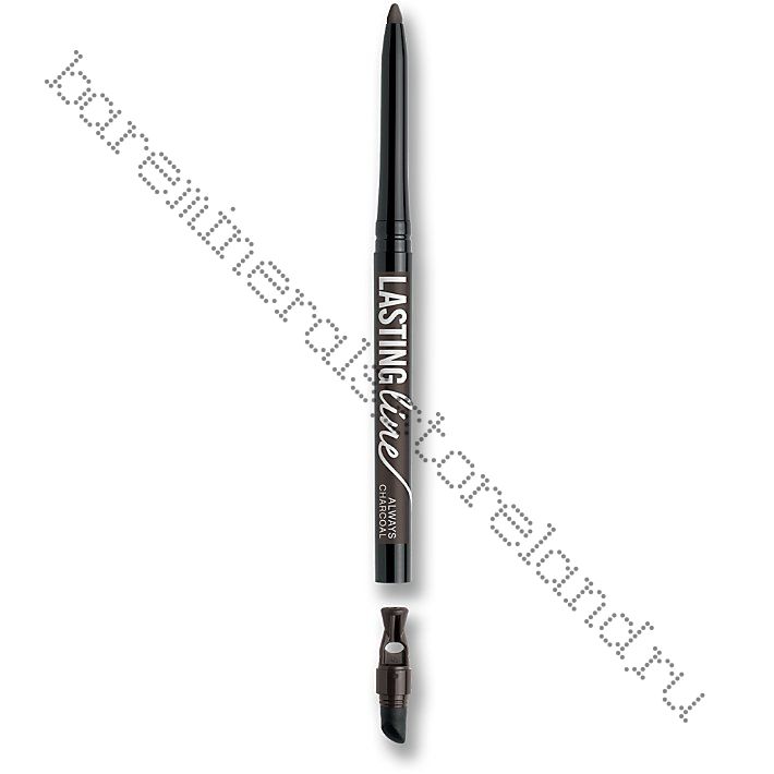 Lasting Line Long-Wearing Eyeliner карандаш Always Charcoal графитовый