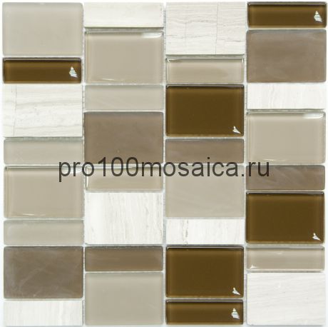 S-837 стекло. Мозаика серия EXCLUSIVE,  размер, мм: 298*298 (NS Mosaic)