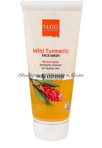 Дезинфицирующий гель для умывания с диким турмериком VLCC Wild Turmeric Face Wash