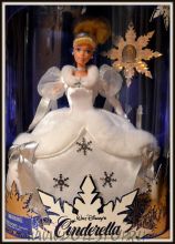 Коллекционная кукла Барби Золушка как Праздничная  Принцесса -  Cinderella Barbie Doll Holiday Princess, First in a Series, Walt Disney's