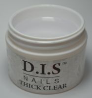 DIS 1-фазный гель THICK CLEAR (кристально-прозрачный, плотной вязкости), 30 грамм