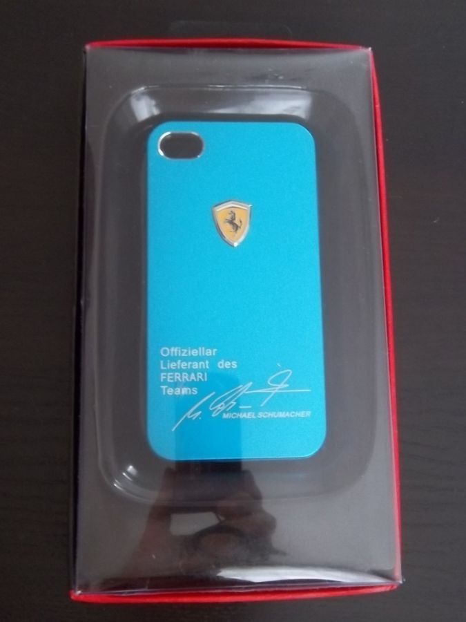Накладка Apple iPhone 4/4S Ferrari №1