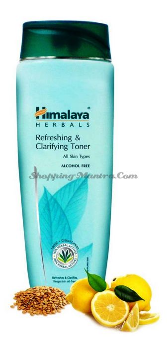 Освежающий тоник для лица Лимон&Чечевица Хималая / Himalaya Refreshing Toner