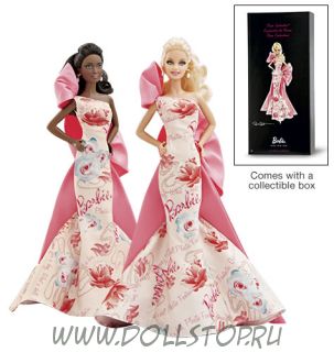 Коллекционная кукла Барби Розовое Великолепие - Rose Splendor Barbie Doll